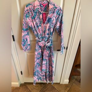 Lilly Pulitzer long wrap dress NWT